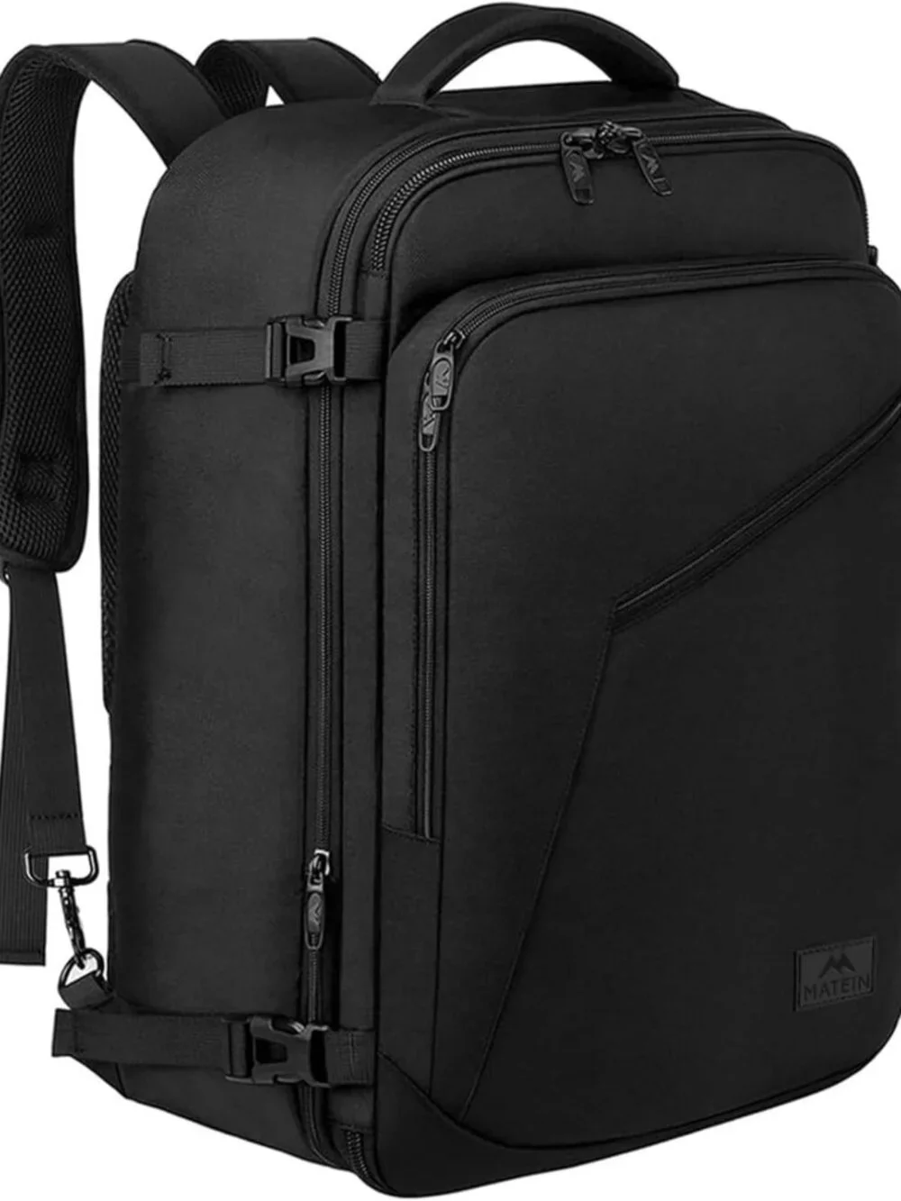 Lightweight 27L Travel Backpack, Expandable Waterproof Daypack for Hiking